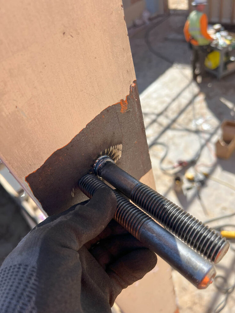 Structural Retrofits | Precision Stud Welding for Steel Reinforcement