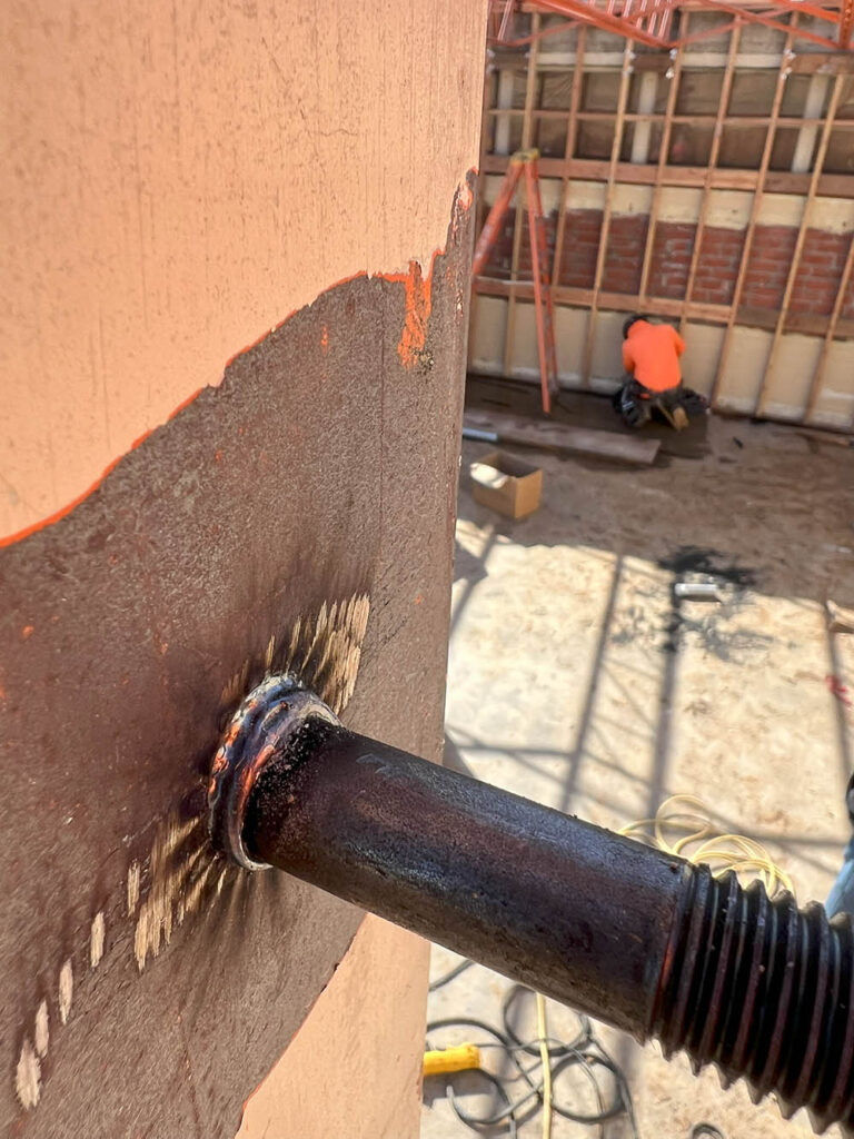 Structural Retrofits | Precision Stud Welding for Steel Reinforcement